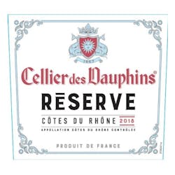 Cellier des Dauphins Cotes du Rhone Reserve 2018 image