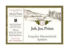 Joh. Jos. Prum Graacher Himmelriech Spatlese 2006