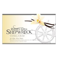 Brinley 'ShipWreck' Vanilla Rum 750ml image