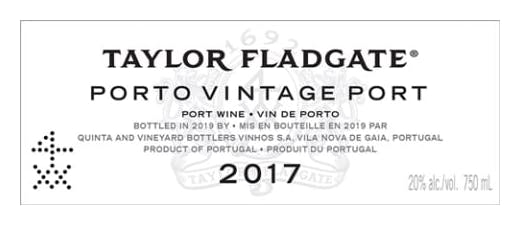 Taylor Fladgate Vintage Port 2017
