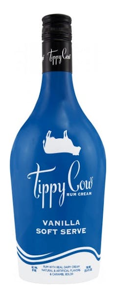 Tippy Cow 'Vanilla Soft Serve' Rum Cream Liqueur 750ml