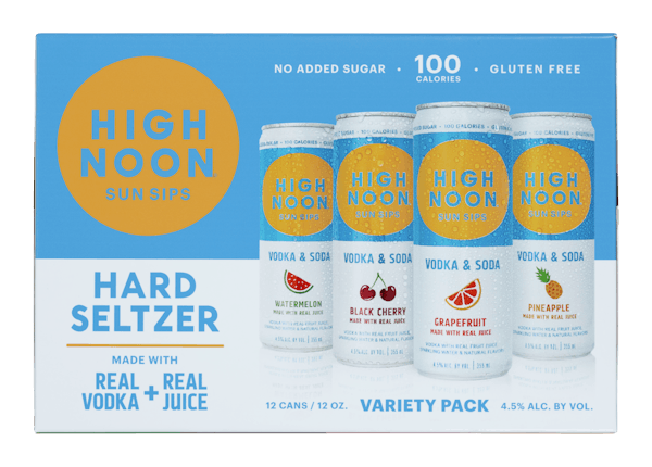 High Noon Variety Pack Hard Seltzer 12 - 355ml Cans