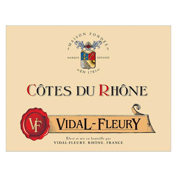 J. Vidal Fleury Cotes du Rhone Rose 2021