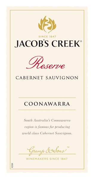 Jacobs Creek 'Reserve' Cabernet Sauvignon 2016