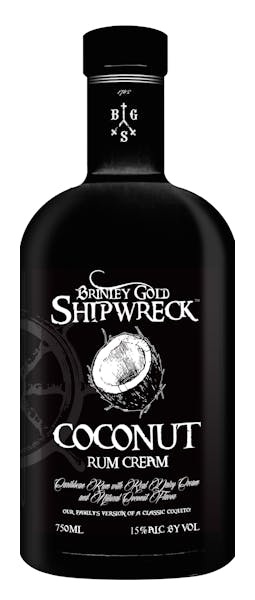 Brinley 'ShipWreck' Cream Coconut Rum 750ml