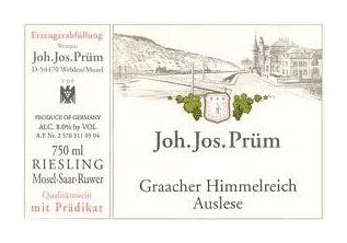 Joh. Jos. Prum Graacher Gold Himmelriech Riesling Aus 2006