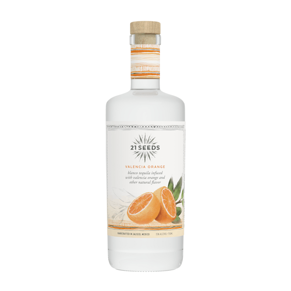 21 Seeds Valencia Orange Tequila 750ml