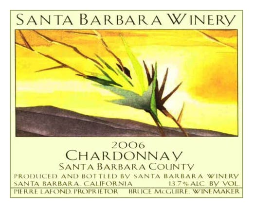 Santa Barbara Winery Chardonnay 2018