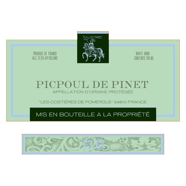 Hugues Beaulieu Picpoul de Pinet 2019