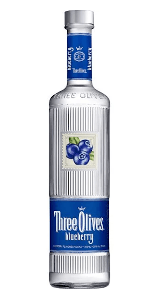 Three Olives Blueberry Vodka 1.0L