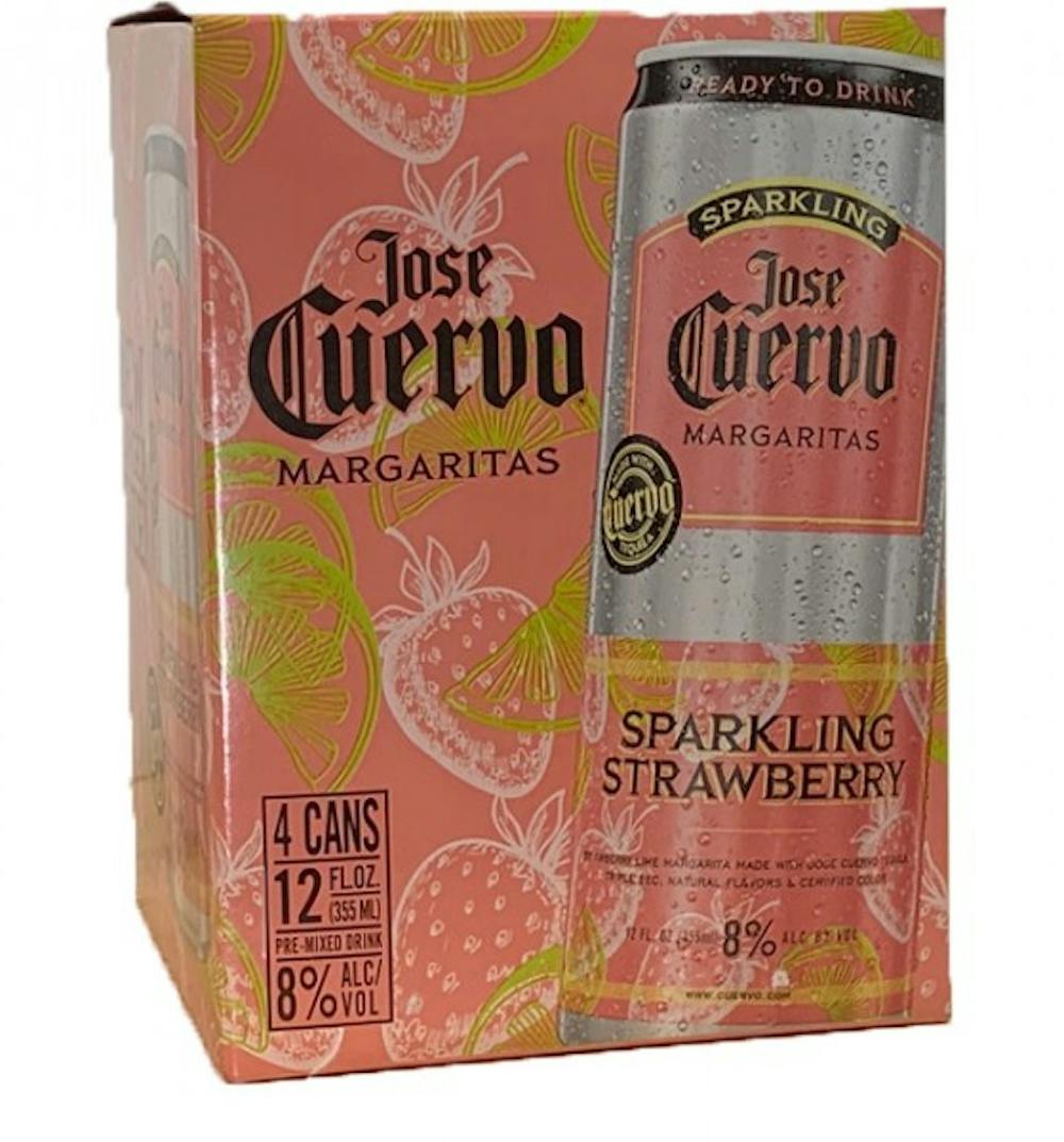 Jose Cuervo Strawberry Margarita 412oz Cans Ready to Go Cocktails