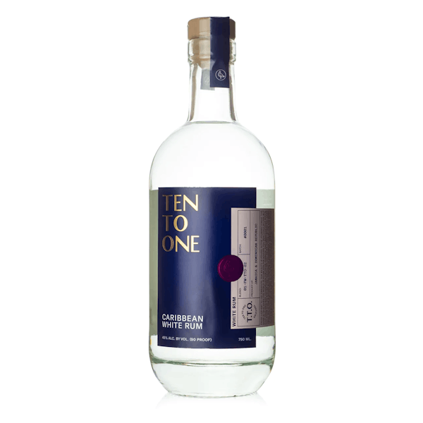 Ten To One White Rum 750ml