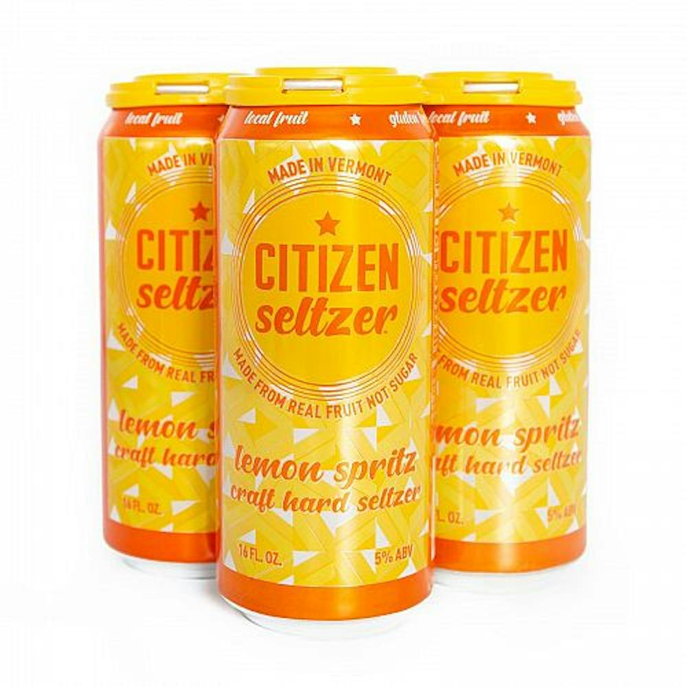 Citizen Seltzer Lemon Spritz Hard Cider 416oz Cans Cider
