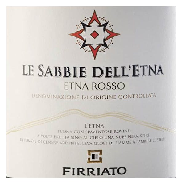 Firriato 'Sabbie Dell Ettna' Etna Rosso 2018