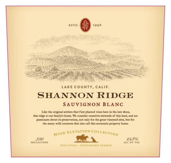 Shannon Ridge Sauvignon Blanc 2019