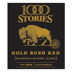 1000 Stories Bourbon Barrel 'Gold Rush' Red 2018 image