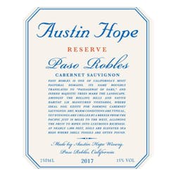 Austin Hope 'Reserve' Cabernet Sauvignon 2018 image