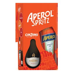 Cinzano & Aperol 'Spritz' Bubbly Gift Set 750ml image