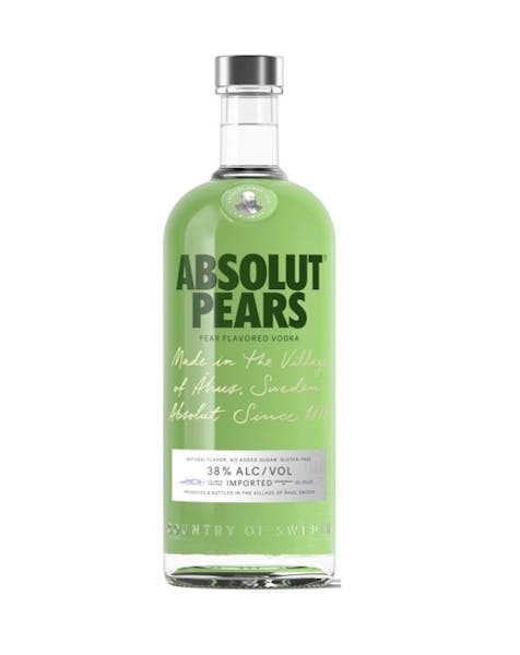 Absolut Pears Vodka 1.0L 80proof