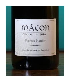 Bourcier-Martinot Macon Recolte 2019