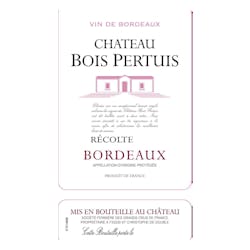 Chateau Bois Pertuis Bordeaux 2018 image