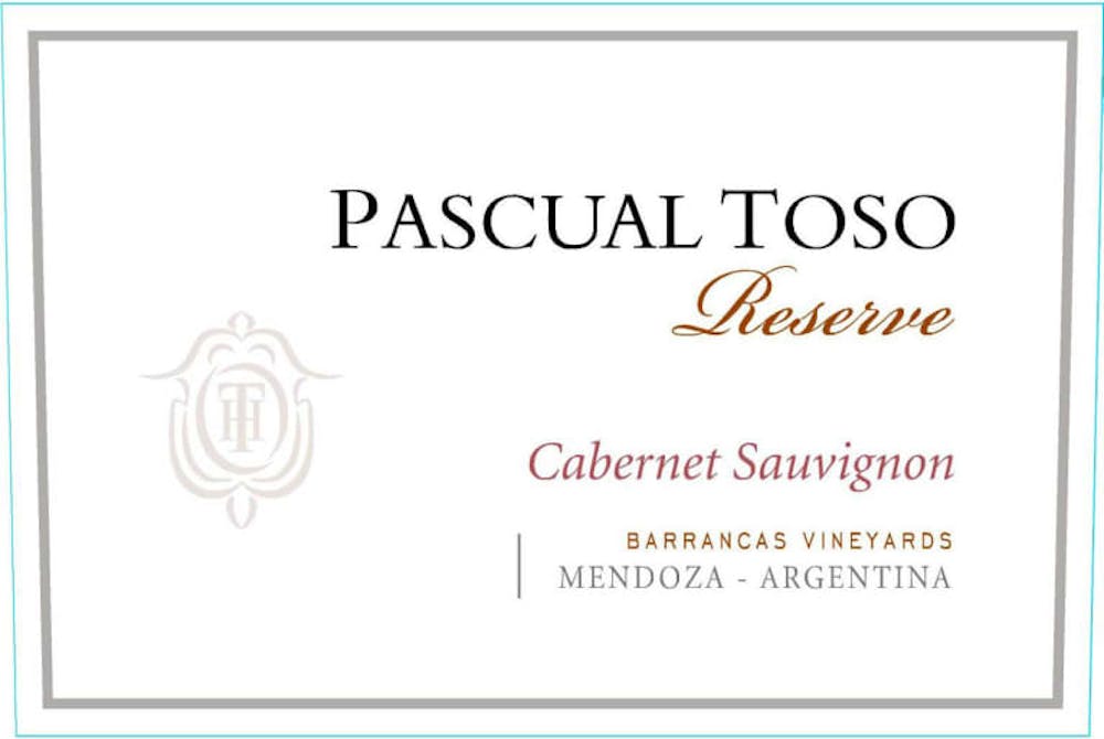 Pascual Toso Reserve Cabernet Sauvignon 2017 :: Cabernet
