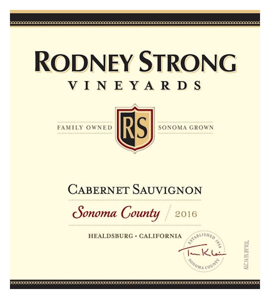 Rodney Strong 'Sonoma' Cabernet Sauvignon 2018