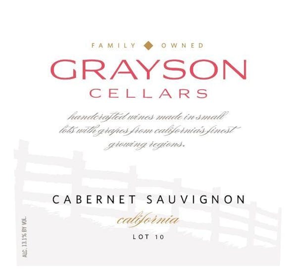 Grayson Cellars Cabernet Sauvignon 2019