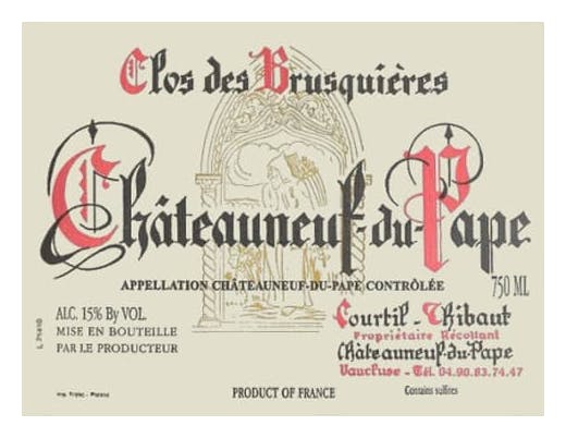 Clos des Brusquieres Chateauneuf-du-Pape 2018