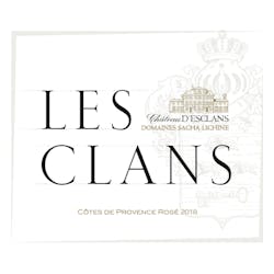 Chateau D'Esclans Les Clans Rose 2018 image