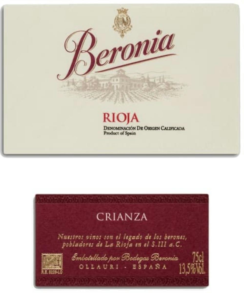 Beronia Crianza 2017 :: Spanish Red