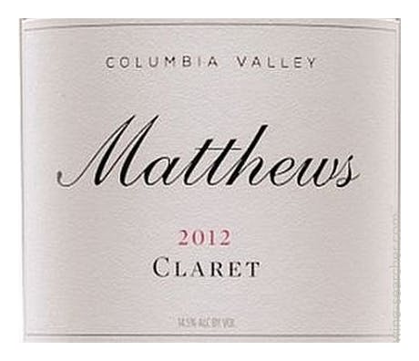 Matthews Claret 2018