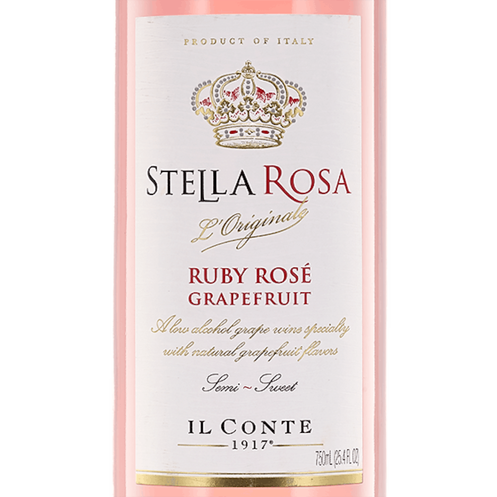 Stella Rosa Semi Sweet Ruby Rose Grapefruit Rosé