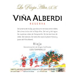La Rioja Alta 'Vina Alberdi' Rioja Reserva 2016 image