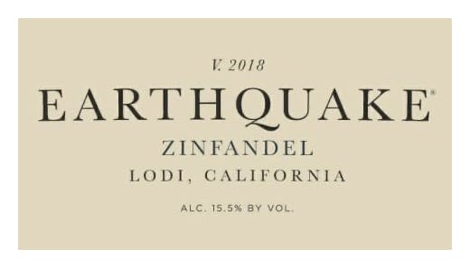 Michael and David Winery 'Earthquake' Zinfandel 2018