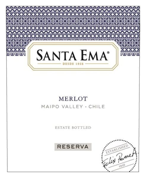 Santa Ema 'Reserve' Merlot 2018