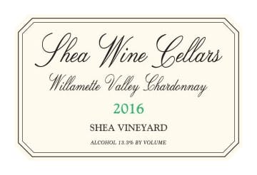 Shea Wine Cellars Chardonnay 2017