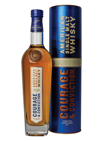 Virginia Distillery 'Courage & Conviction' Single Malt 92Pf