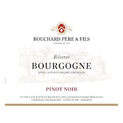 Bouchard Pere & Fils 'Reserve' Pinot Noir Bourgogne 2019 image