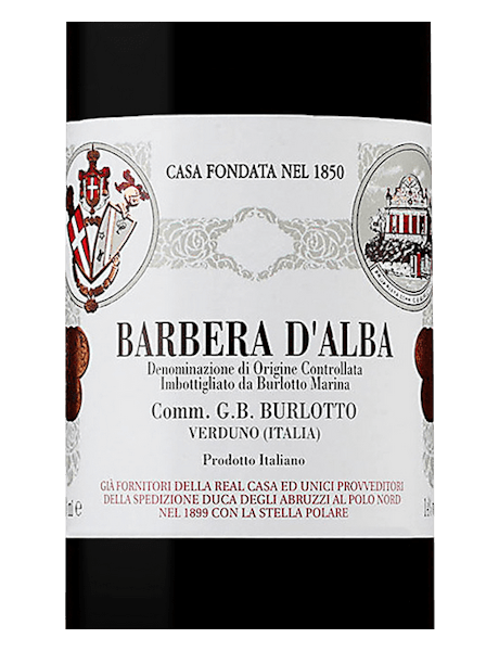 Burlotto Barbera d'Alba 2019