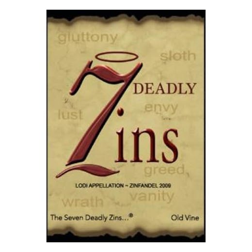Seven Deadly Zins Zinfandel 2018
