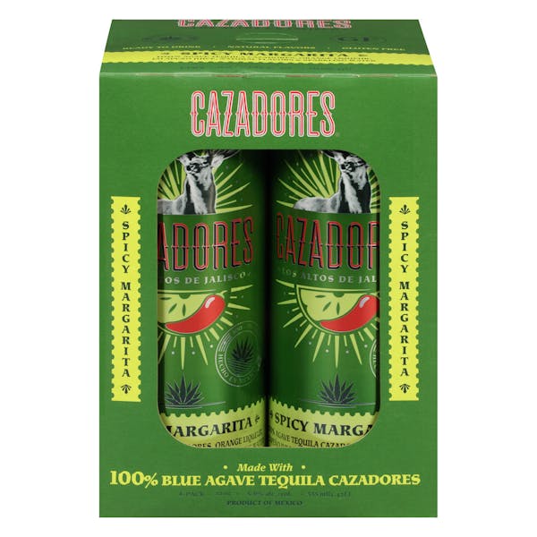 Cazadores Spicy Margarita 4-355ml cans