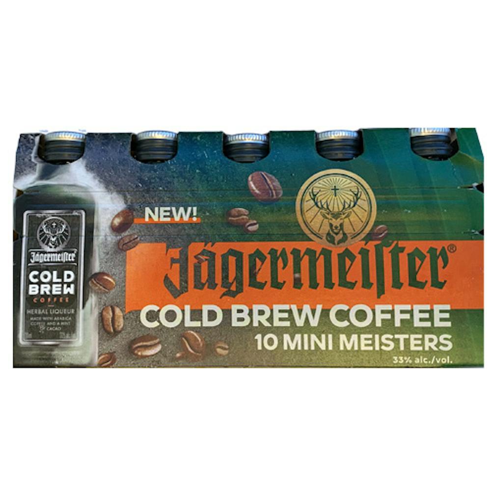 Jagermeister 'Cold Brew' Coffee Liqueur 1020ml Pack Cordials & Liqueurs