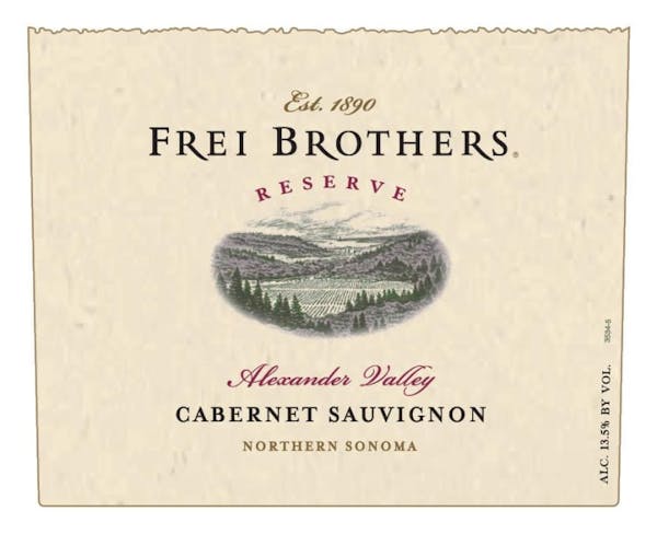 Frei Brothers 'Reserve' Cabernet Sauvignon 2018