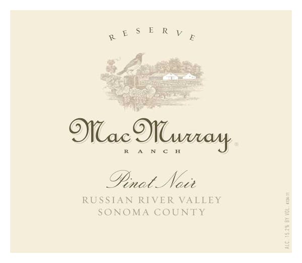 MacMurray Ranch 'RRV' Pinot Noir 2017