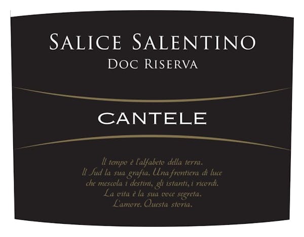 Cantele Salice Salentino Riserva 2017