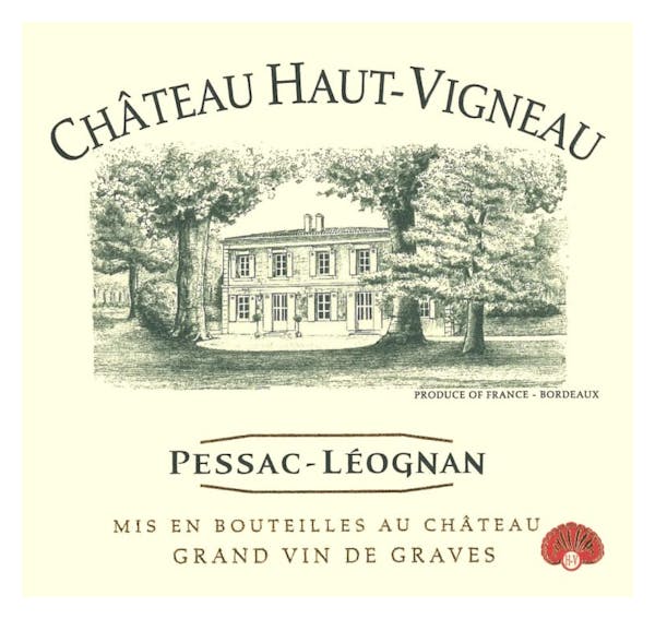 Chateau Haut Vigneau Pessac Leognan 2018
