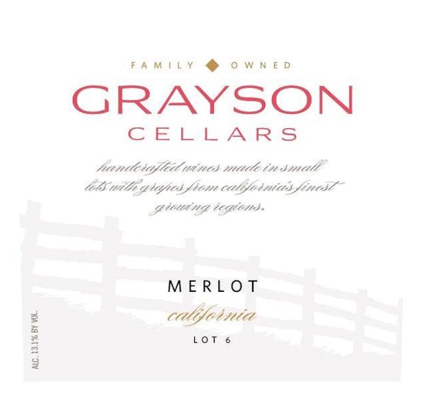 Grayson Cellars Merlot 2020