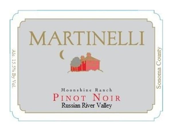 Martinelli 'Moonshine' Pinot Noir 2019