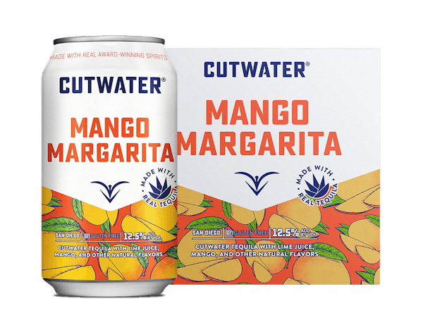 Cutwater Spirits Mango Margherita 4-355ml Cans